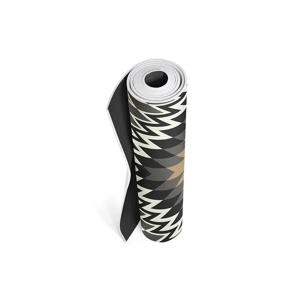 Yune Yoga - Yoga Mat | 6mm Thick | Brown | Non-Slip | Eco Friendly | Yune Yoga | Red Rocks Sands - Image 4