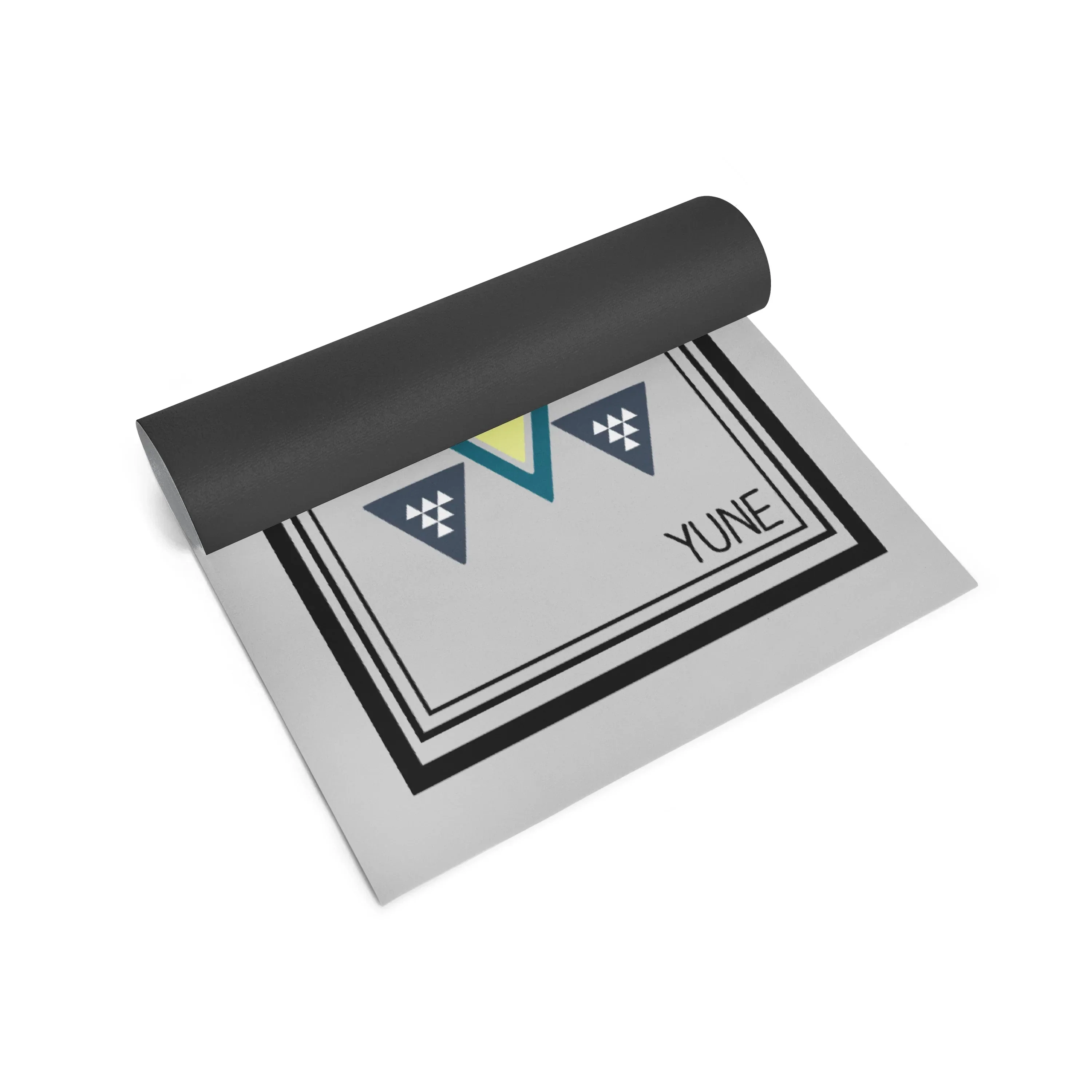 Yune Yoga - Yoga Mat | 6mm Thick | Gray | Non-Slip | Eco Friendly | Yune Yoga | Janet - Image 3