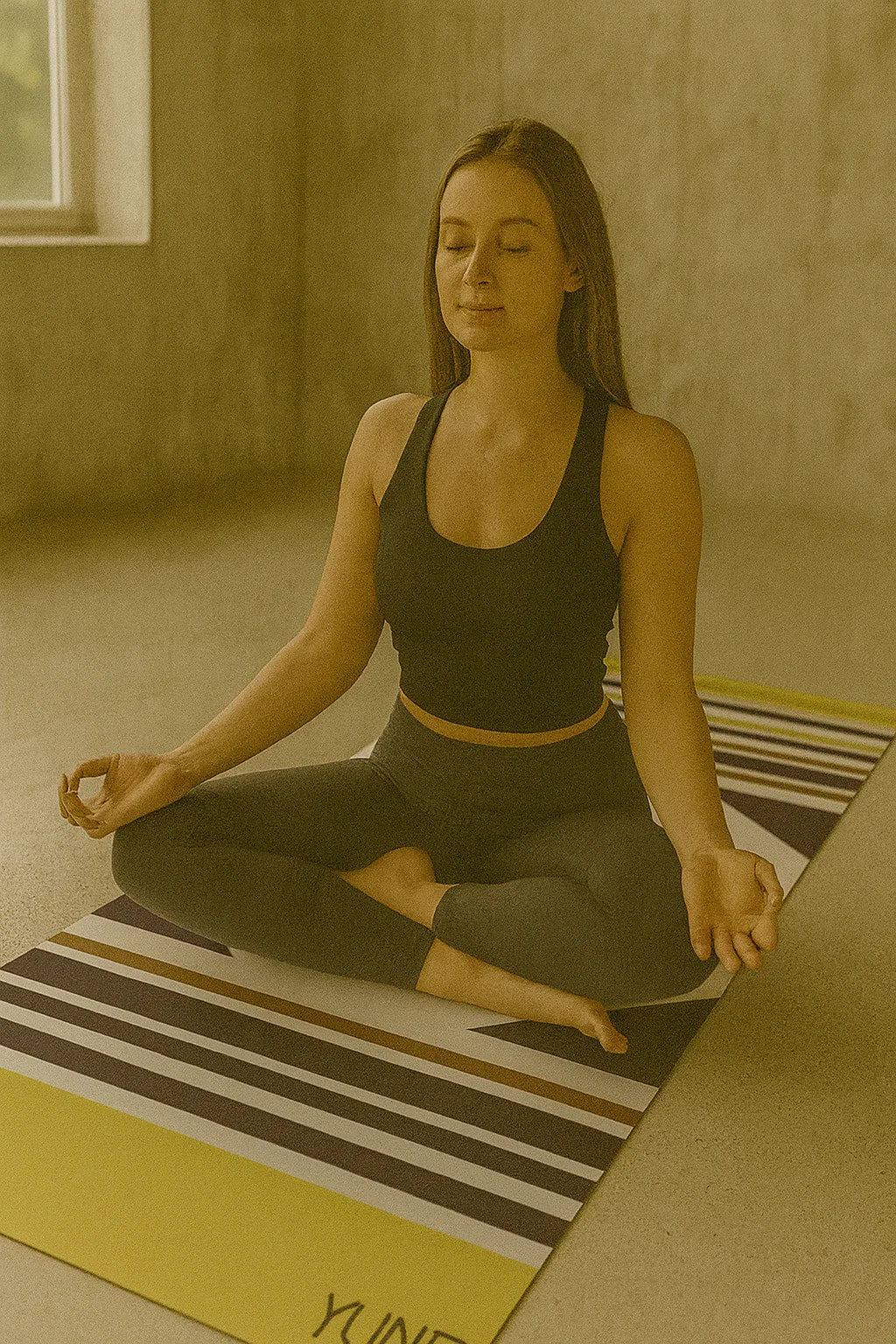 Yune Yoga - Yoga Mat | 6mm Thick | Green | Non-Slip | Eco Friendly | Yune Yoga | Gemini - Image 2
