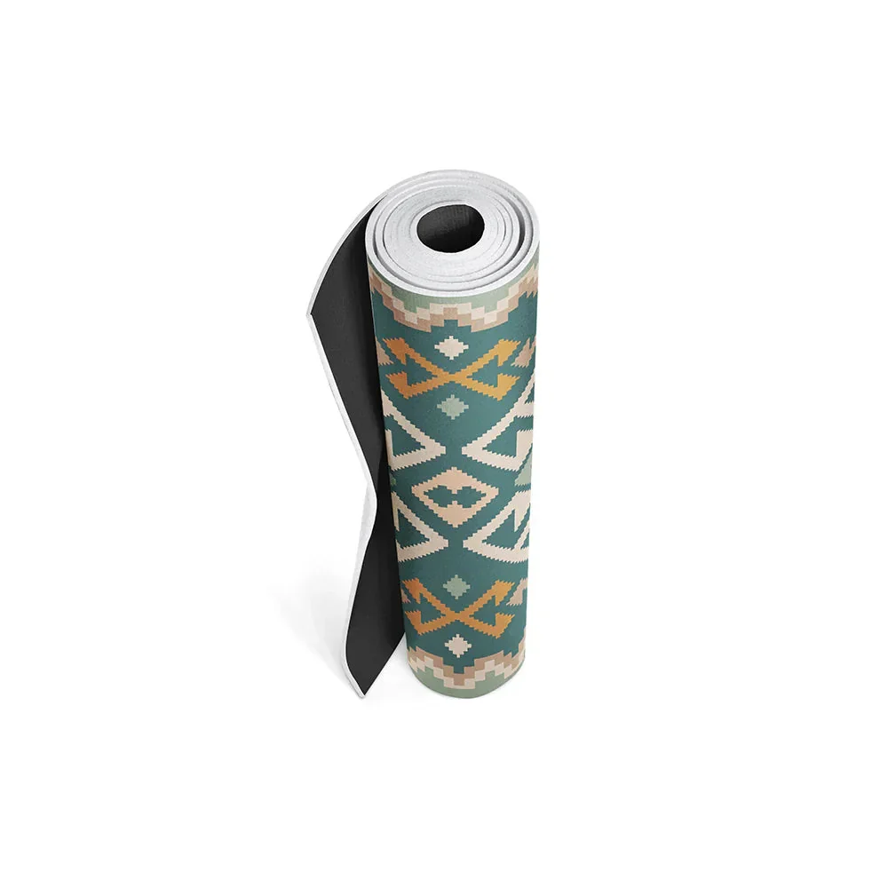 Yune Yoga - Yoga Mat | 6mm Thick | Green | Non-Slip | Eco Friendly | Yune Yoga | Moab Plains - Image 4