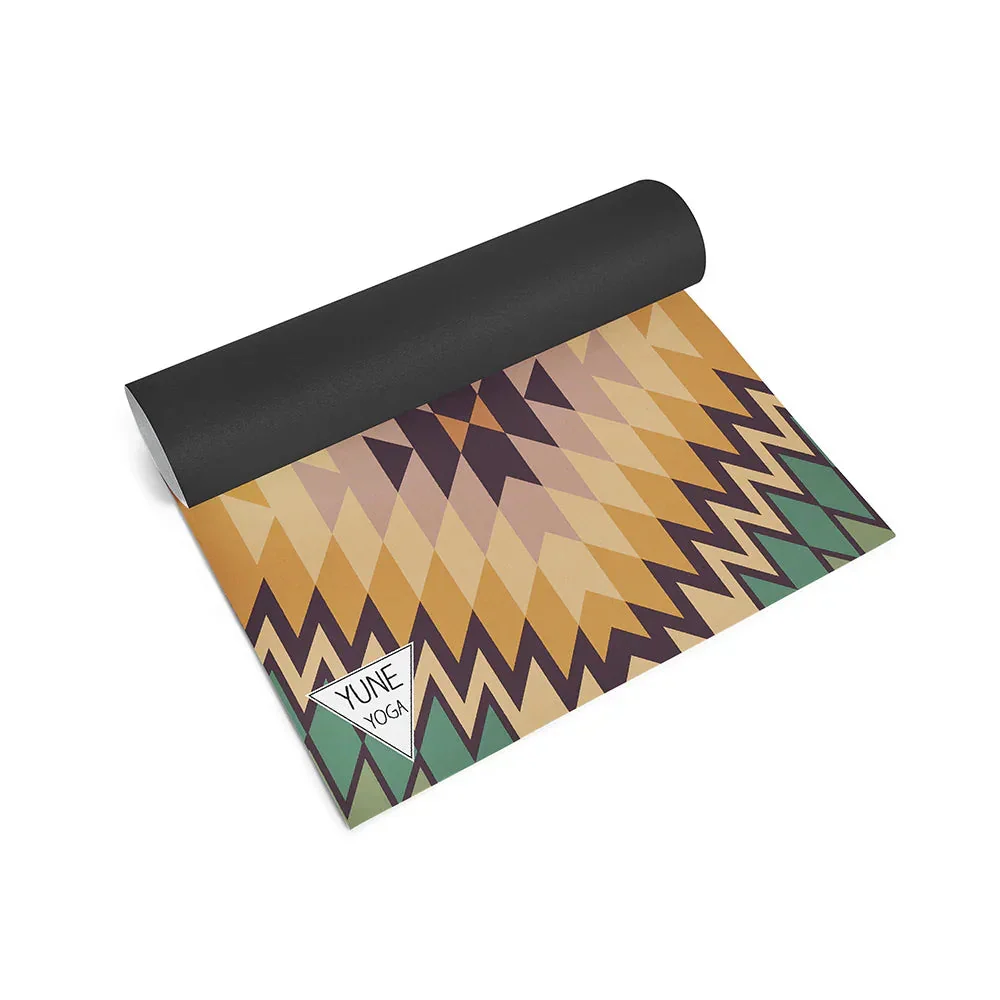 Yune Yoga - Yoga Mat | 6mm Thick | Green | Non-Slip | Eco Friendly | Yune Yoga | Red Rocks Grass - Image 3