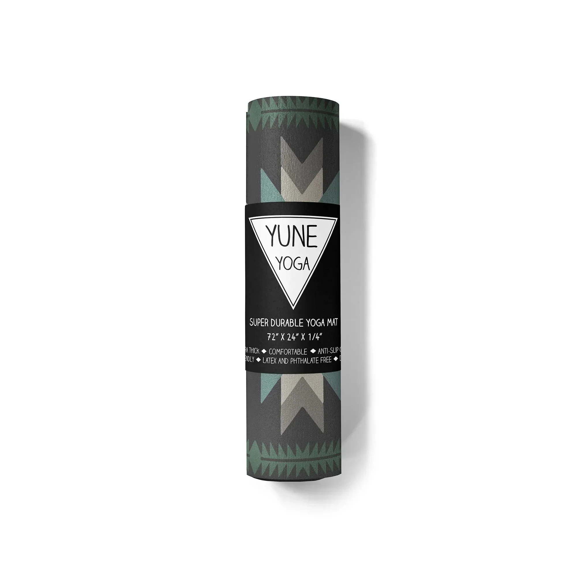 Yune Yoga - Yoga Mat | 6mm Thick | Green | Non-Slip | Eco Friendly | Yune Yoga | Teton Valley - Image 7