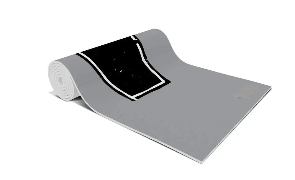 Yune Yoga - Yoga Mat | 6mm Thick | Grey | Non-Slip | Eco Friendly | Yune Yoga | Corpse Pose - Image 3