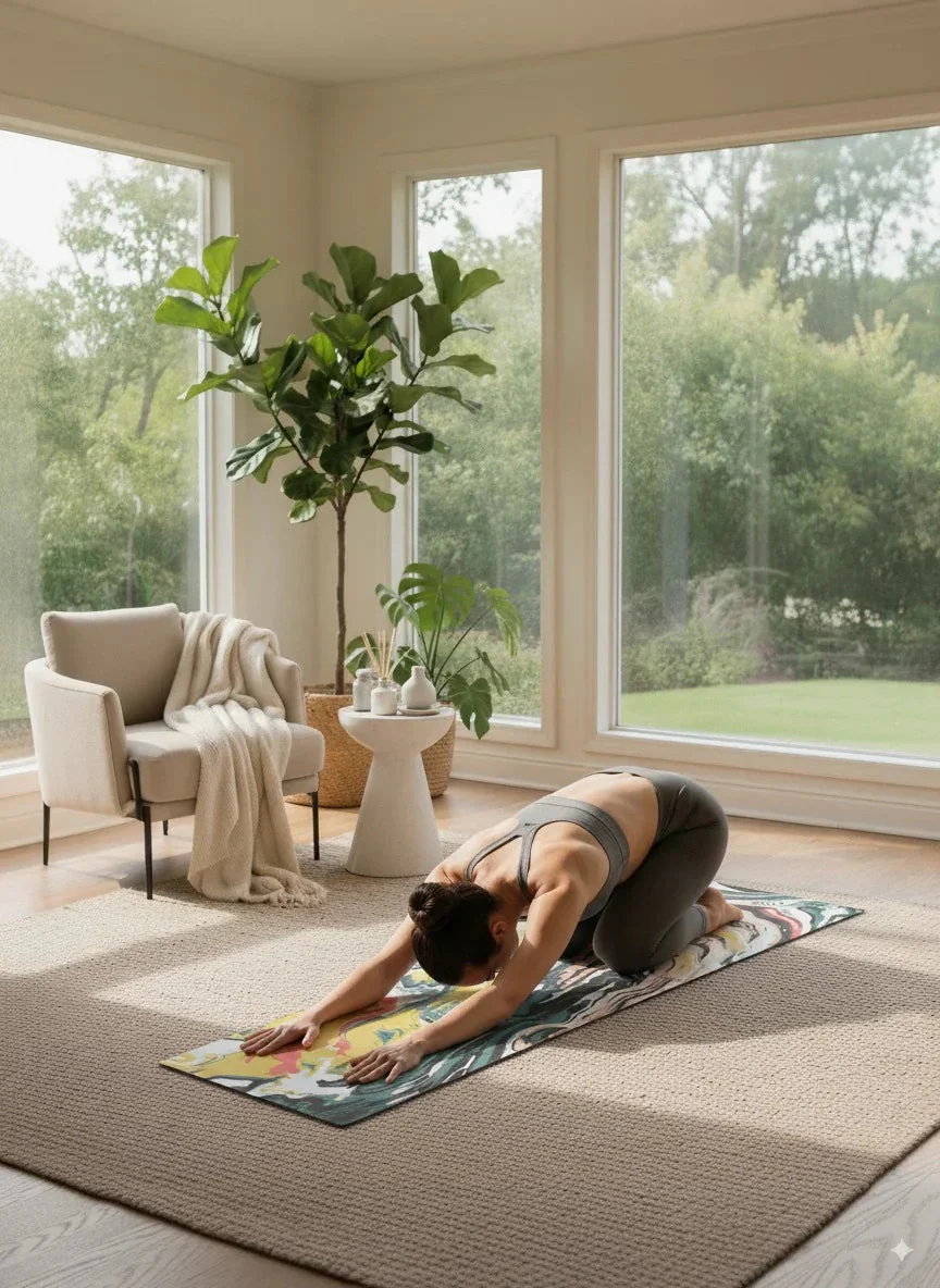 Yune Yoga - Yoga Mat | 6mm Thick | Marble | Non-Slip | Eco Friendly | Yune Yoga | Taurus - Image 4