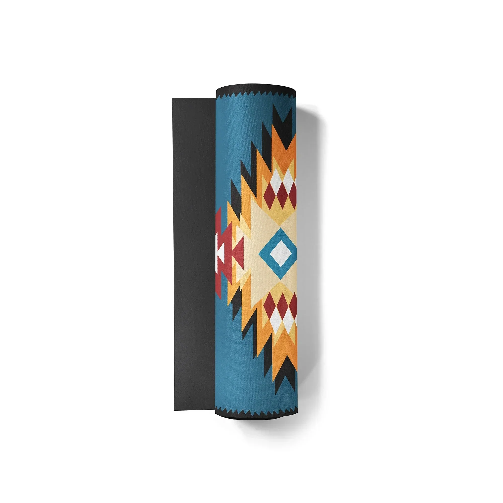 Yune Yoga - Yoga Mat | 6mm Thick | Multi Color Striped | Non-Slip | Eco Friendly | Yune Yoga | Snake River - Image 6