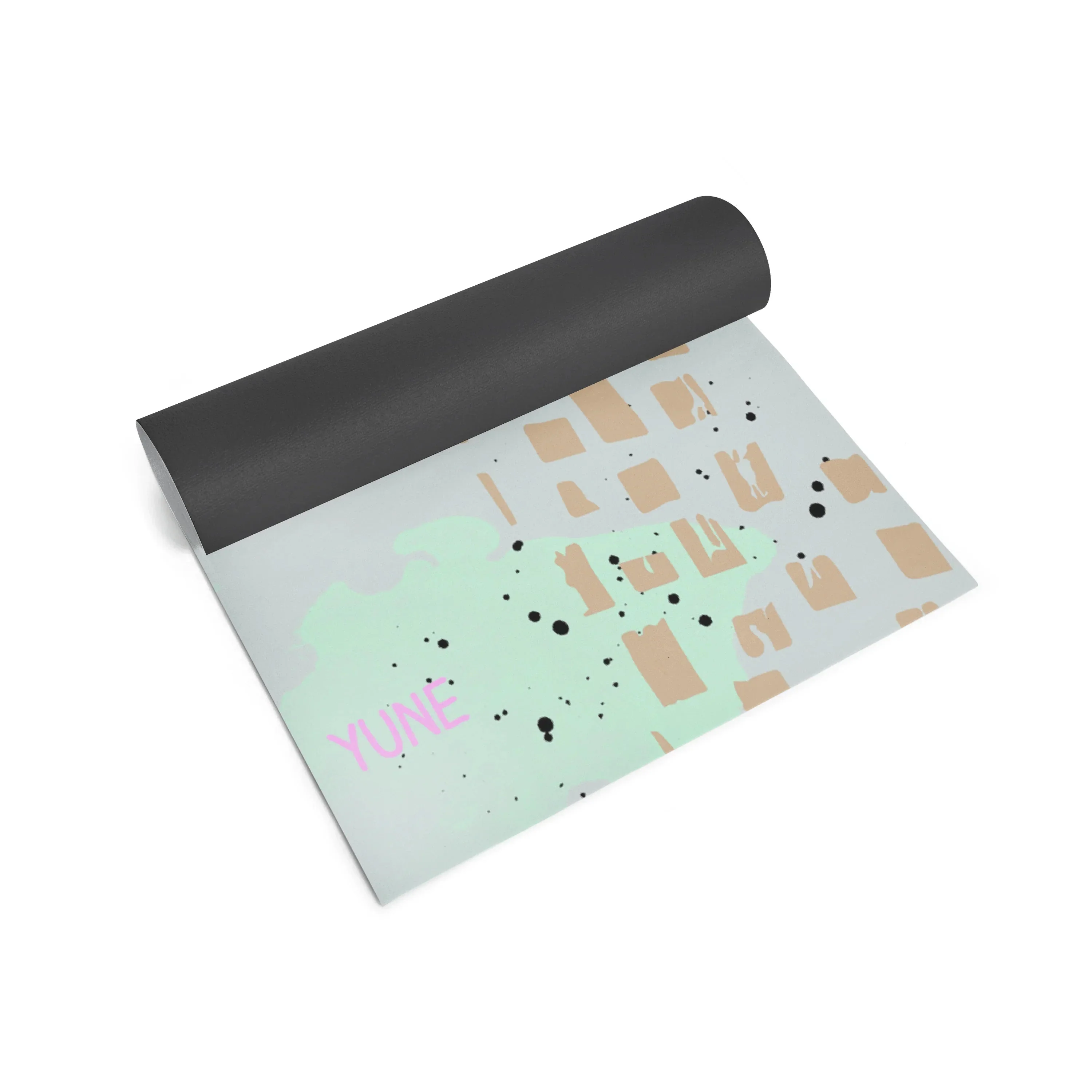 Yune Yoga - Yoga Mat | 6mm Thick | Multicolor | Non-Slip | Eco Friendly | Yune Yoga | Hemlock - Image 3