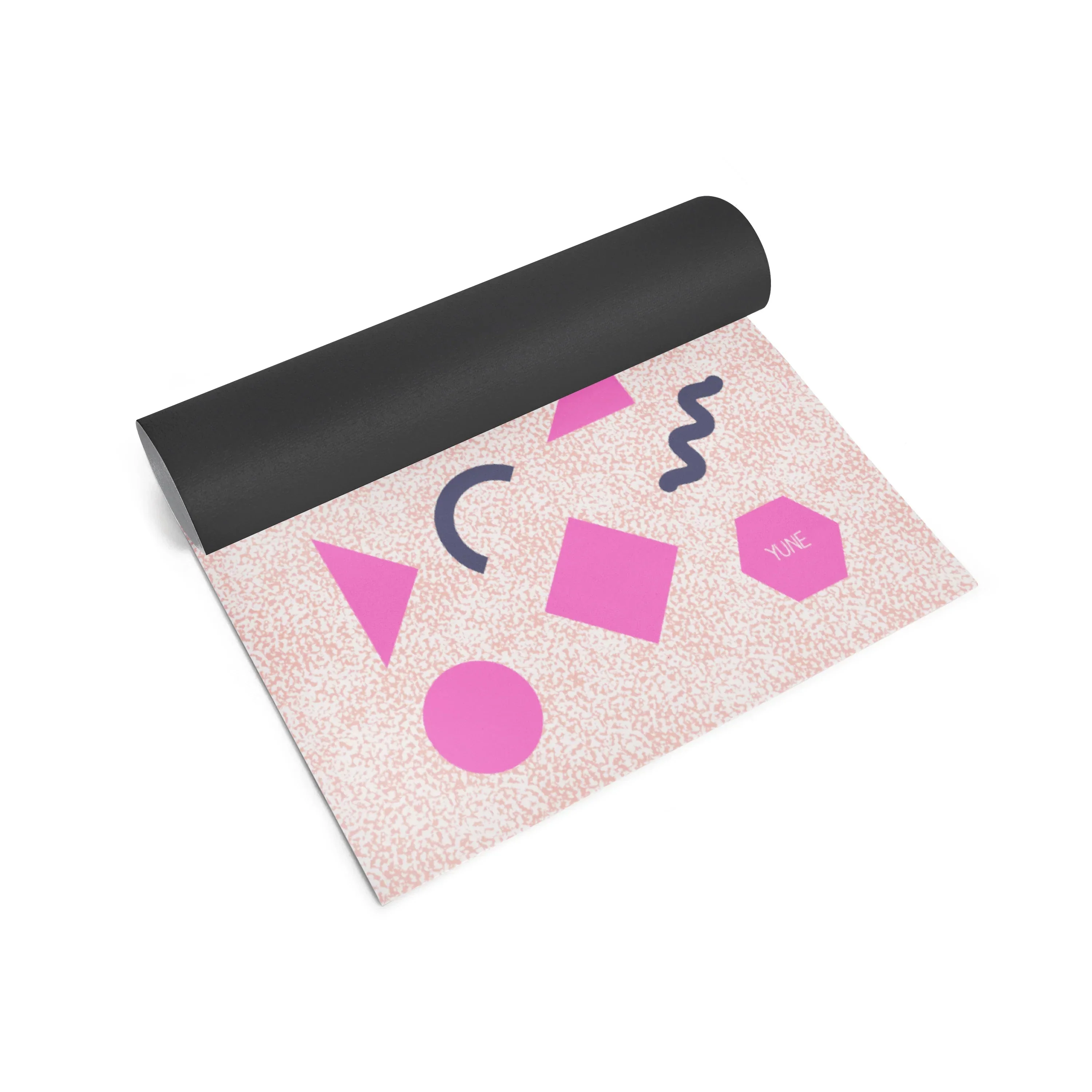 Yune Yoga - Yoga Mat | 6mm Thick | Pink | Non-Slip | Eco Friendly | Yune Yoga | Titania - Image 3