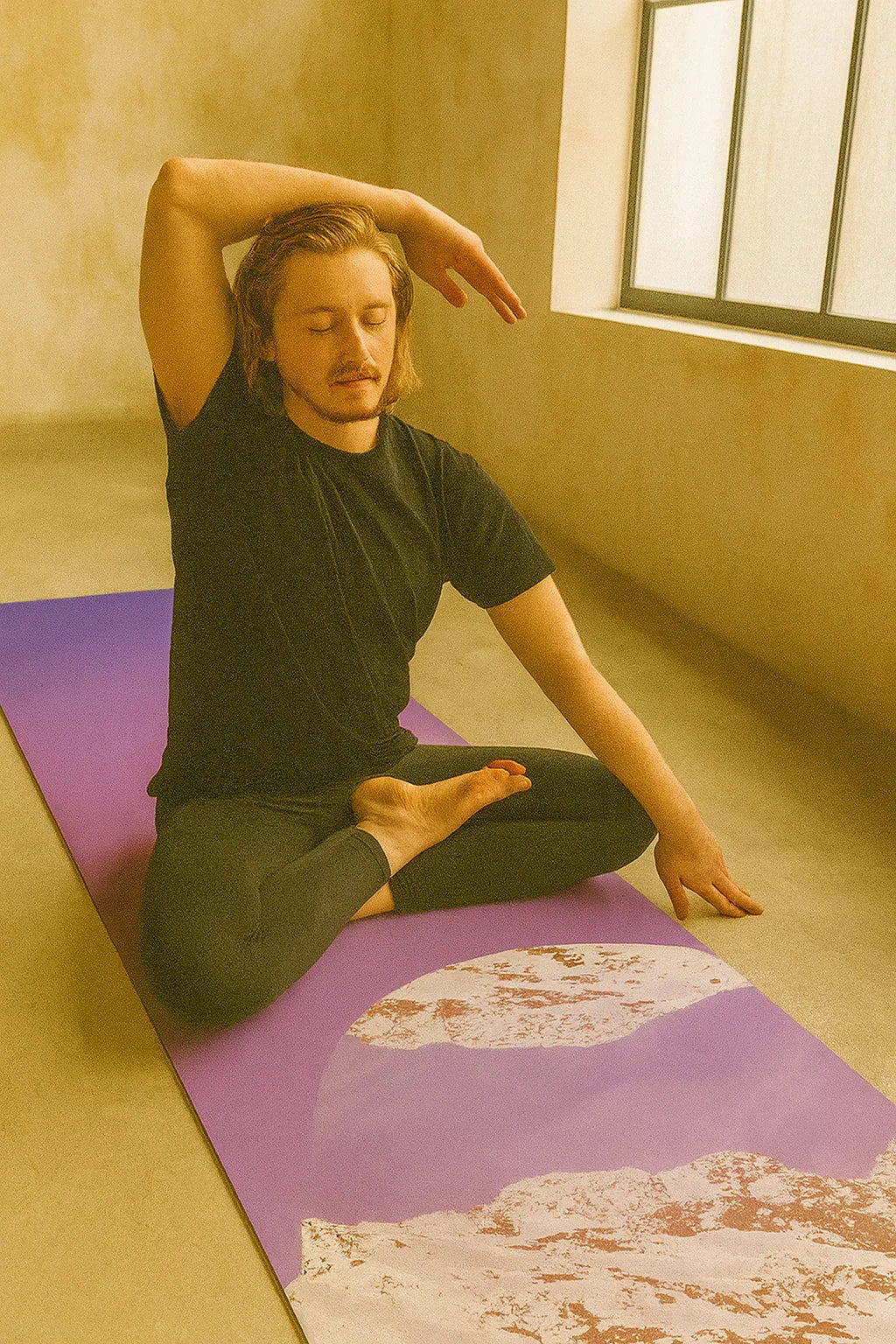 Yune Yoga - Yoga Mat | 6mm Thick | Purple | Non-Slip | Eco Friendly | Yune Yoga | Aspen - Image 2