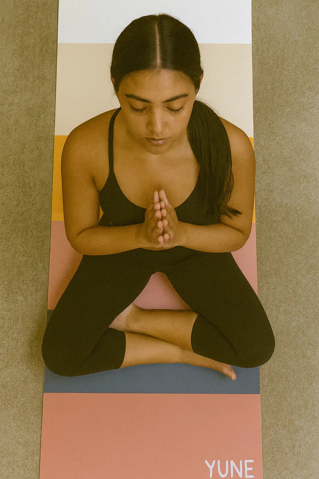 Yune Yoga - Yoga Mat | 6mm Thick | Striped | Non-Slip | Eco Friendly | Yune Yoga | Bondi - Image 3