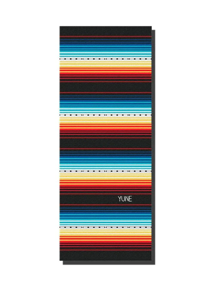Yune Yoga - Yoga Mat | 6mm Thick | Striped | Non-Slip | Eco Friendly | Yune Yoga | Devo
