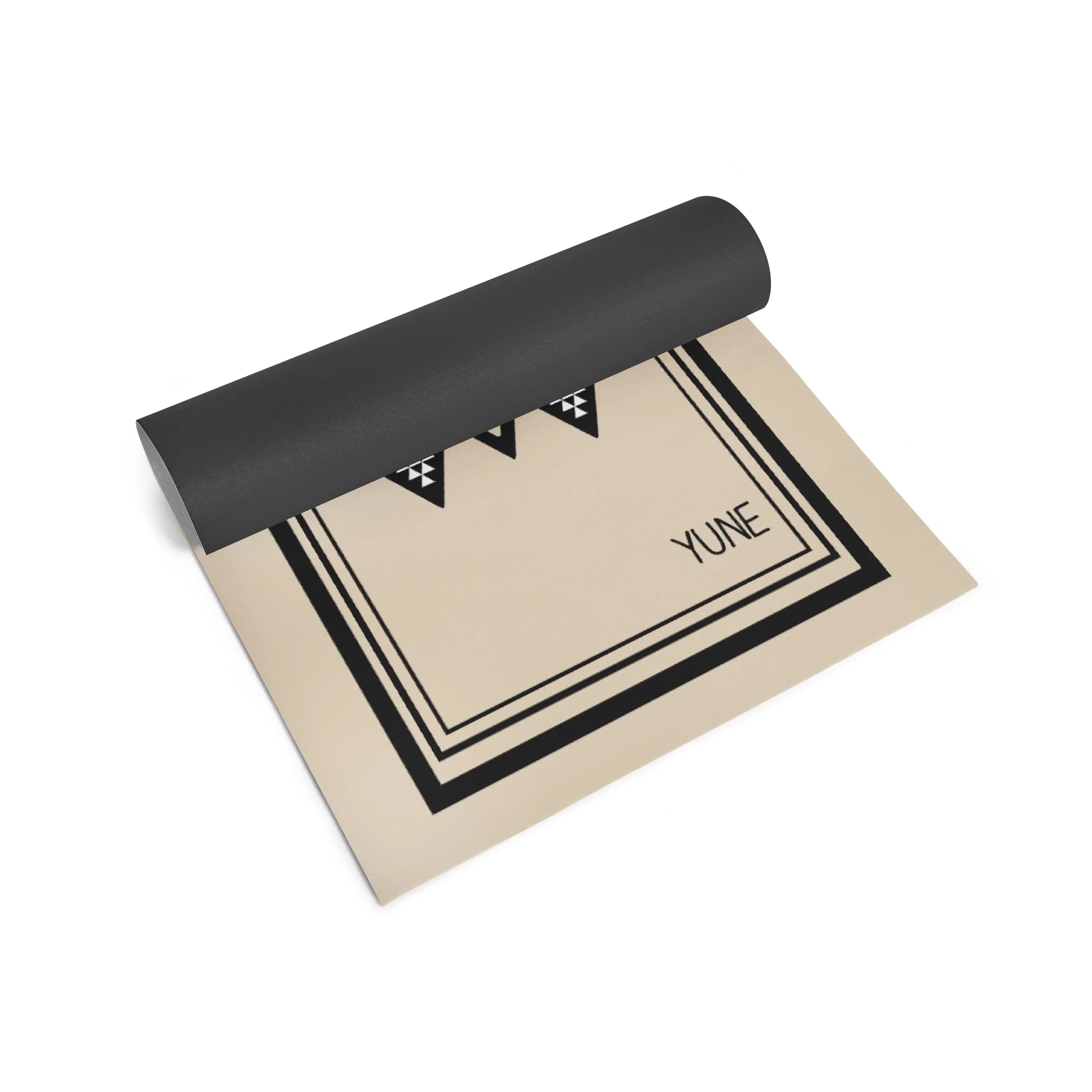 Yune Yoga - Yoga Mat | 6mm Thick | Striped | Non-Slip | Eco Friendly | Yune Yoga | Mariah - Image 3
