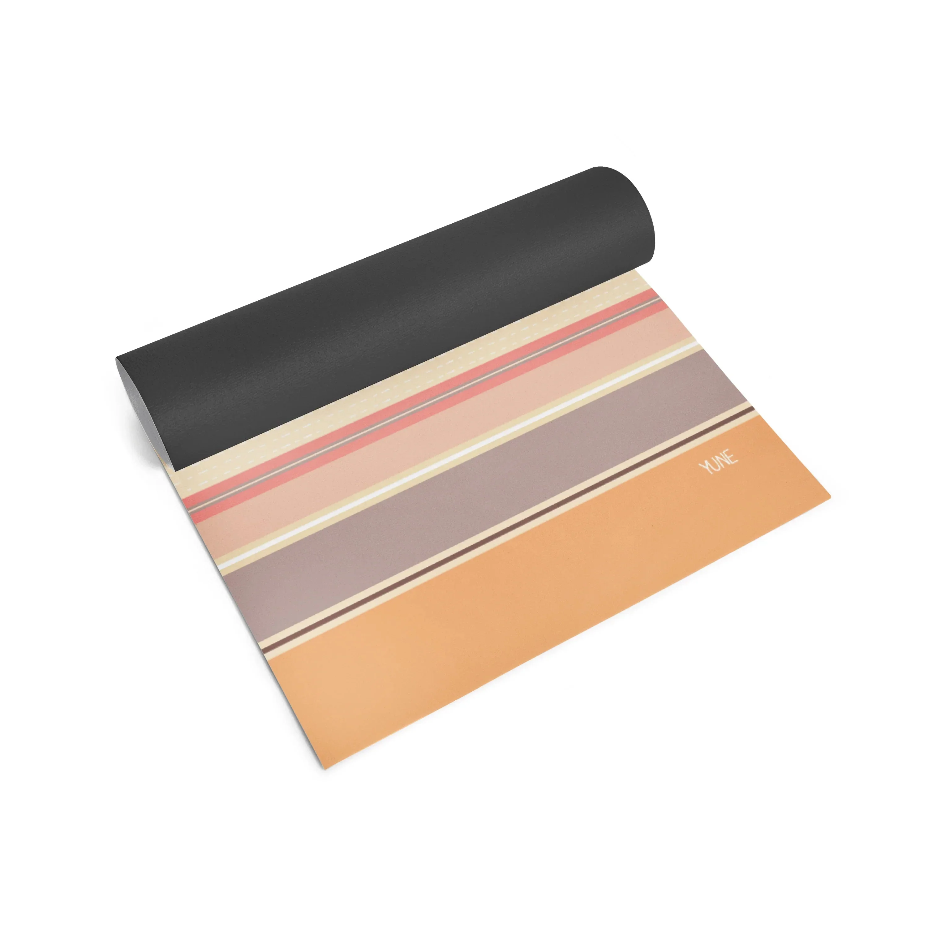 Yune Yoga - Yoga Mat | 6mm Thick | Striped | Non-Slip | Eco Friendly | Yune Yoga | Raliegh - Image 3