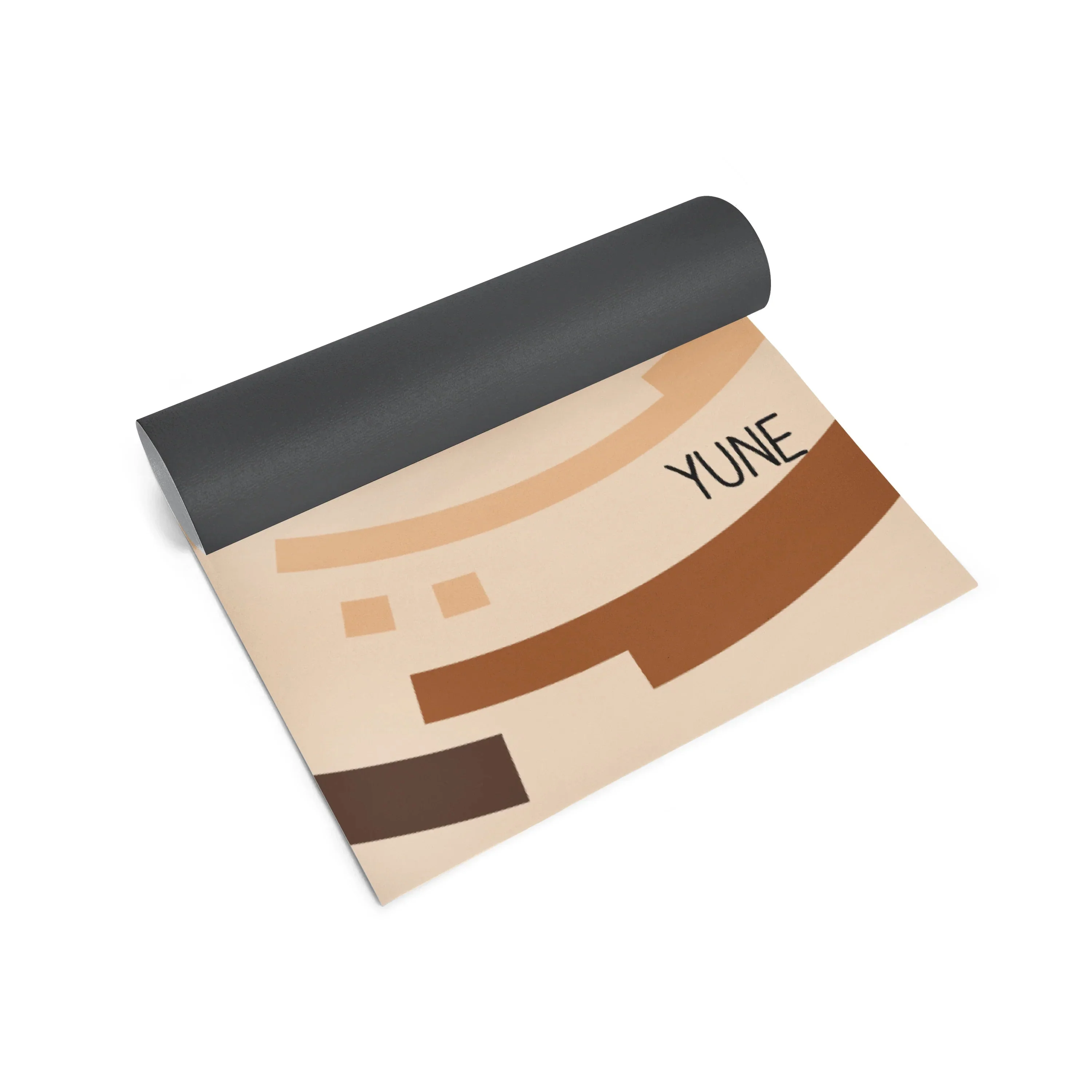 Yune Yoga - Yoga Mat | 6mm Thick | Tan | Non-Slip | Eco Friendly | Yune Yoga | ER68 - Image 3