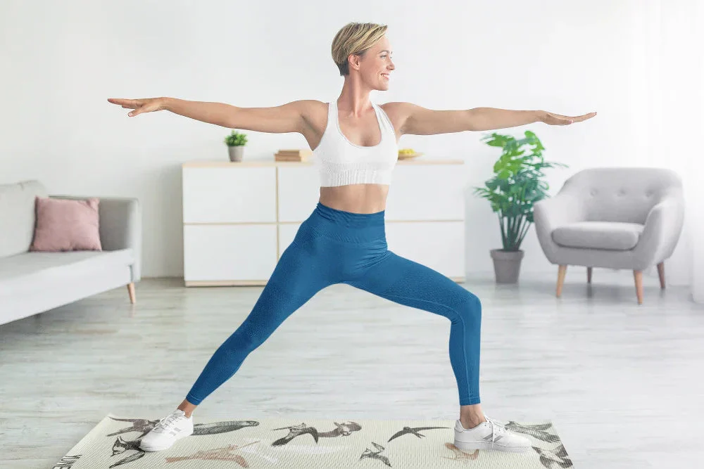 Yune Yoga - Yoga Mat | 6mm Thick | Tan | Non-Slip | Eco Friendly | Yune Yoga | Flint - Image 7