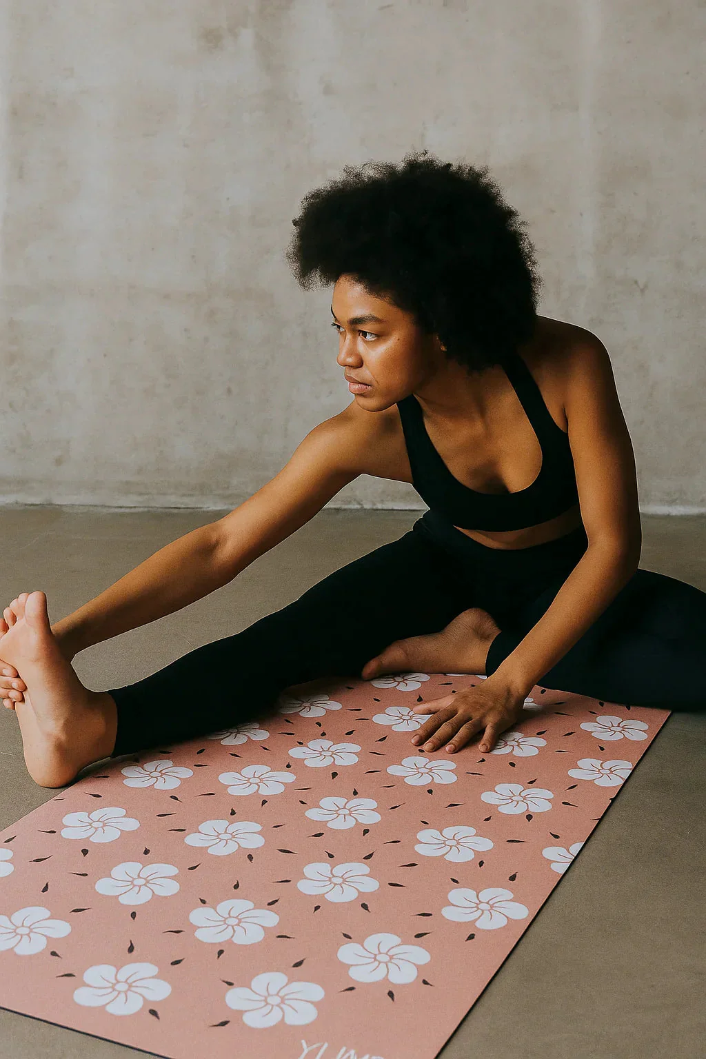 Yune Yoga - Yoga Mat | 6mm Thick | Tan | Non-Slip | Eco Friendly | Yune Yoga | Kumiko - Image 2