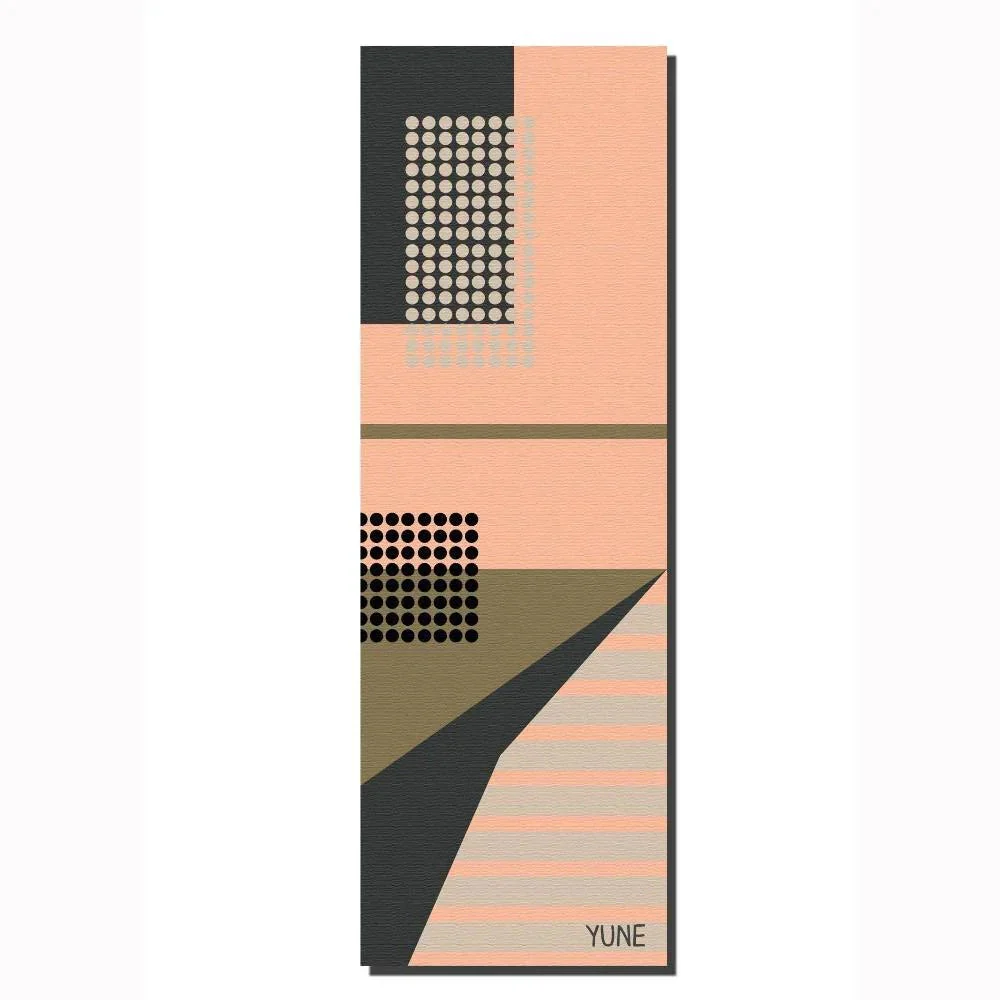 Yune Yoga - Yoga Mat | 6mm Thick | Tan | Non-Slip | Eco Friendly | Yune Yoga | RA88