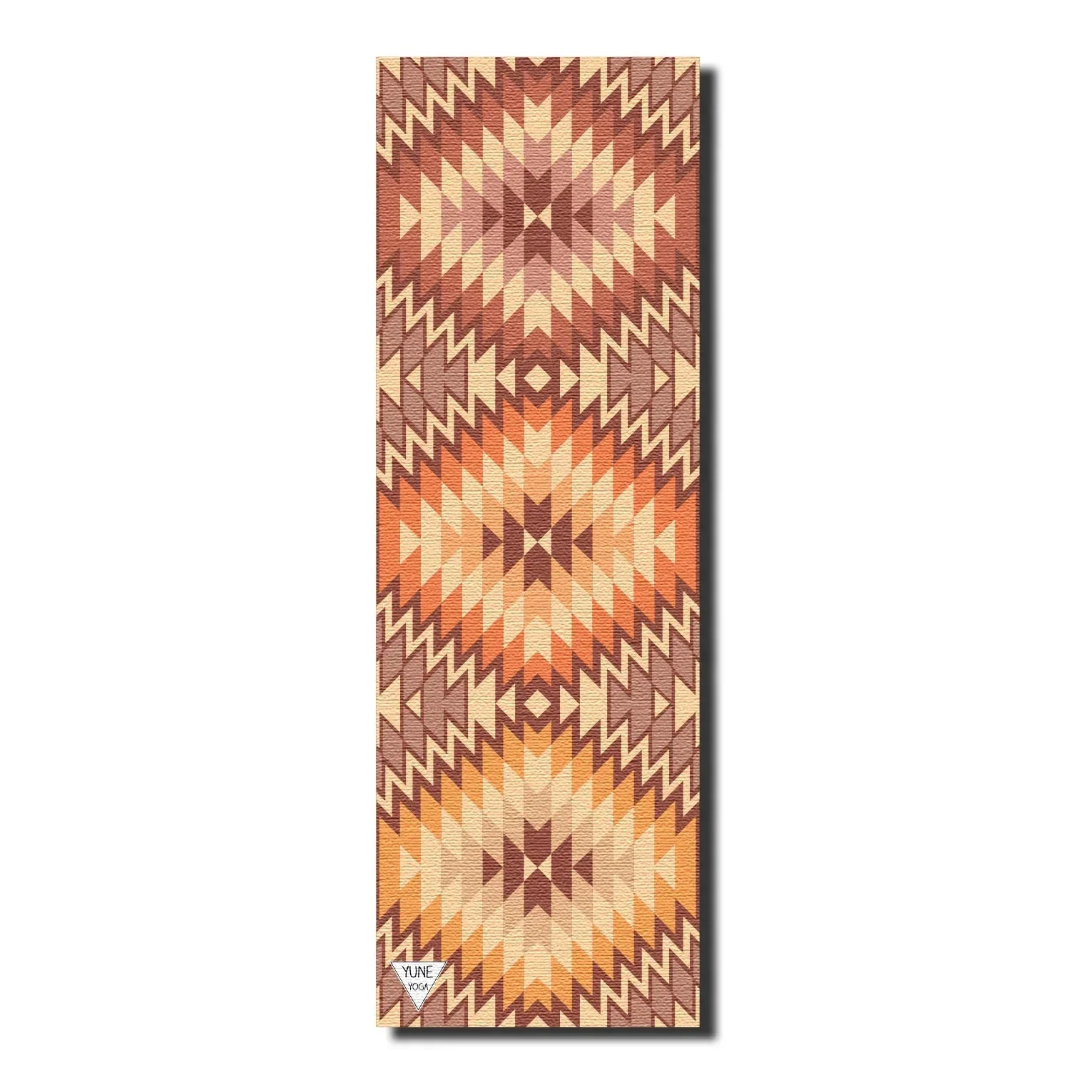 Yune Yoga - Yoga Mat | 6mm Thick | Tan | Non-Slip | Eco Friendly | Yune Yoga | Red Rocks Sunrise - Image 2