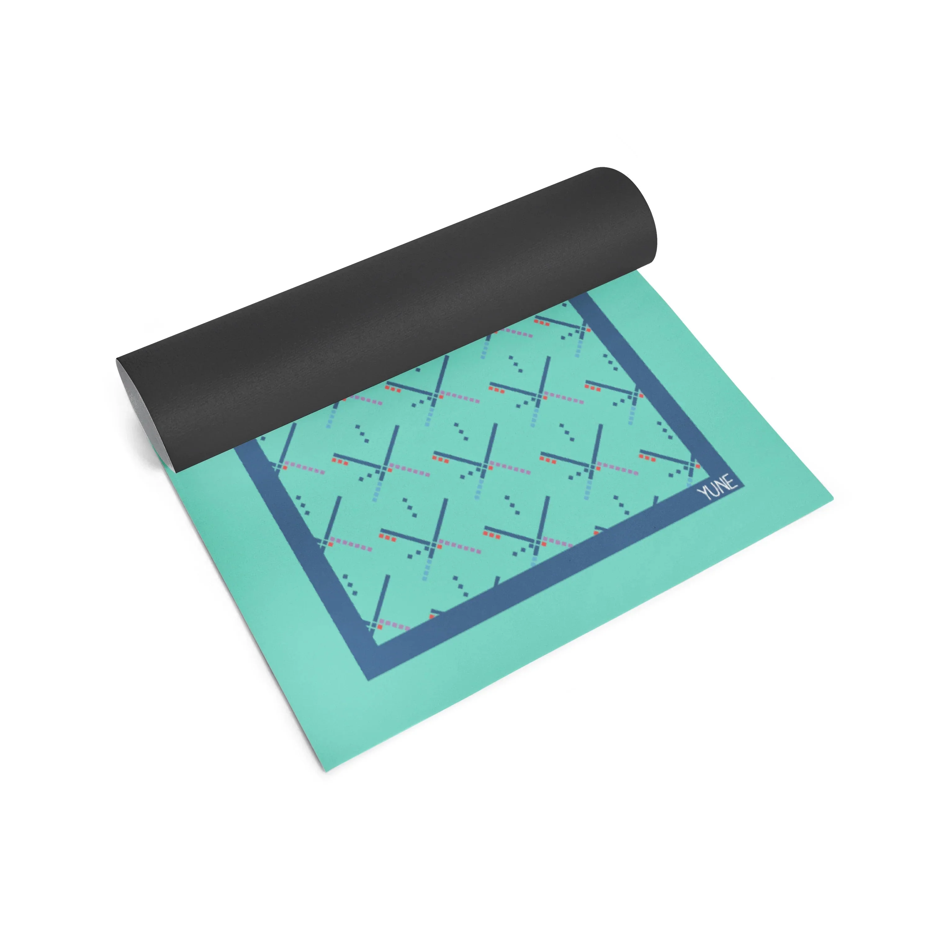 Yune Yoga - Yoga Mat | 6mm Thick | Turquoise | Non-Slip | Eco Friendly | Yune Yoga | PDX Carpet - Image 3