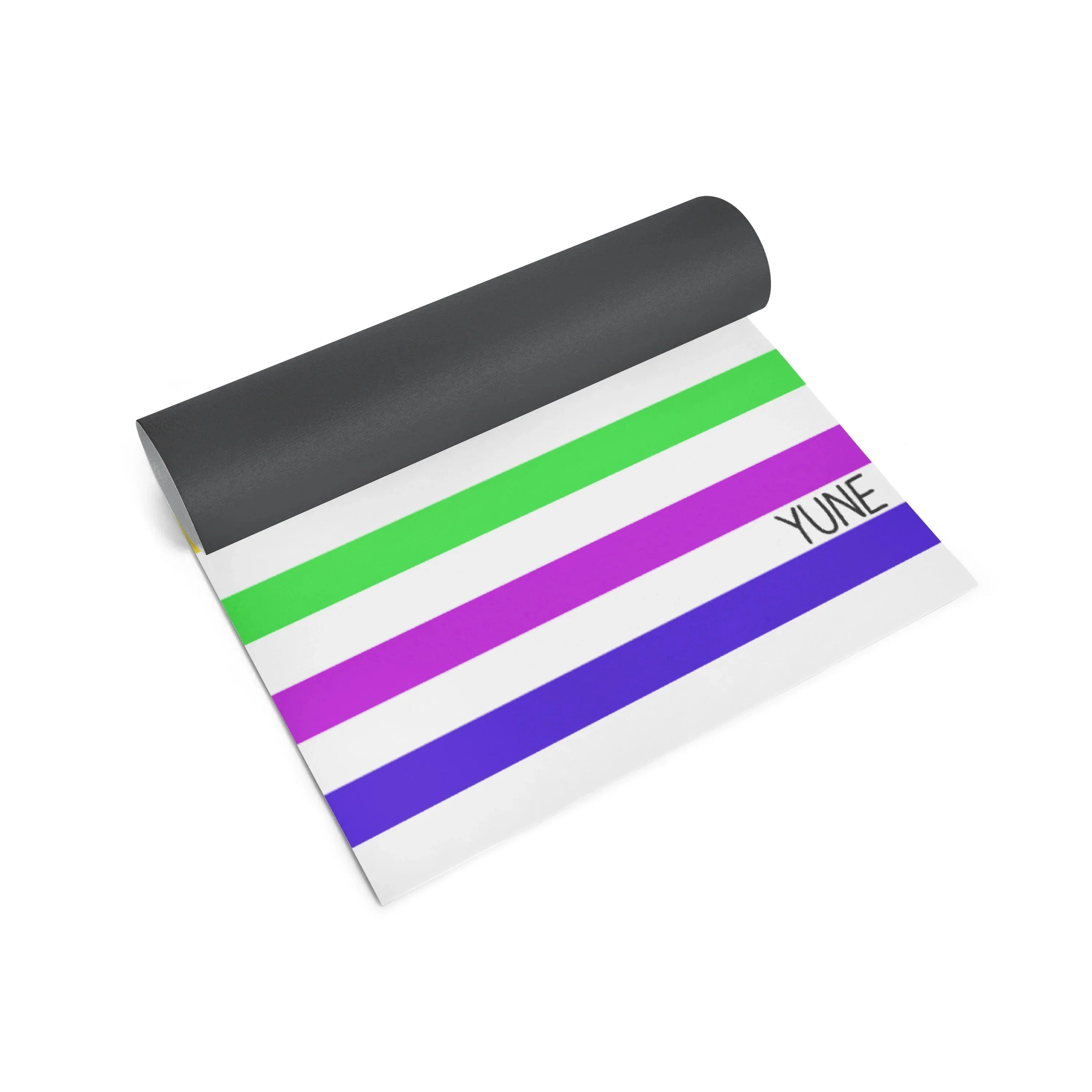 Yune Yoga - Yoga Mat | 6mm Thick | White | Non-Slip | Eco Friendly | Yune Yoga | DY66 - Image 3