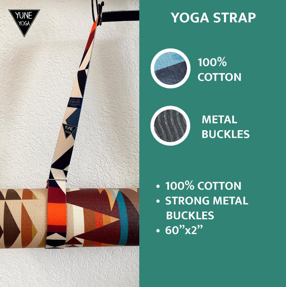 Yune Yoga - Yoga Strap Pendleton Fire Legend - Image 4