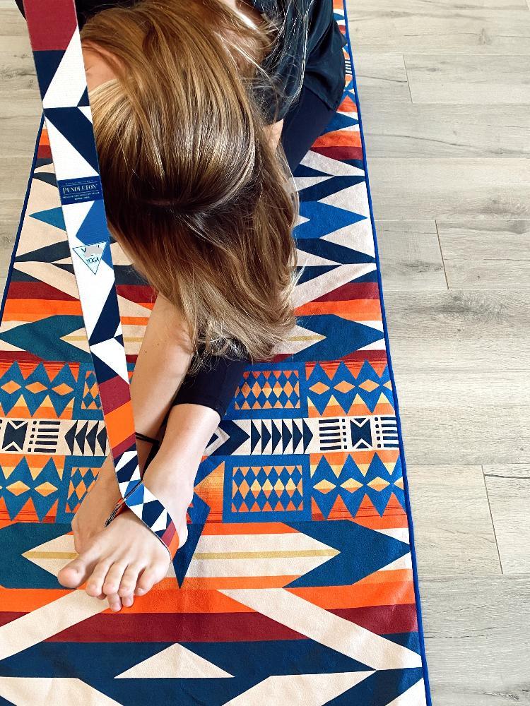 Yune Yoga - Yoga Strap Pendleton Fire Legend - Image 7