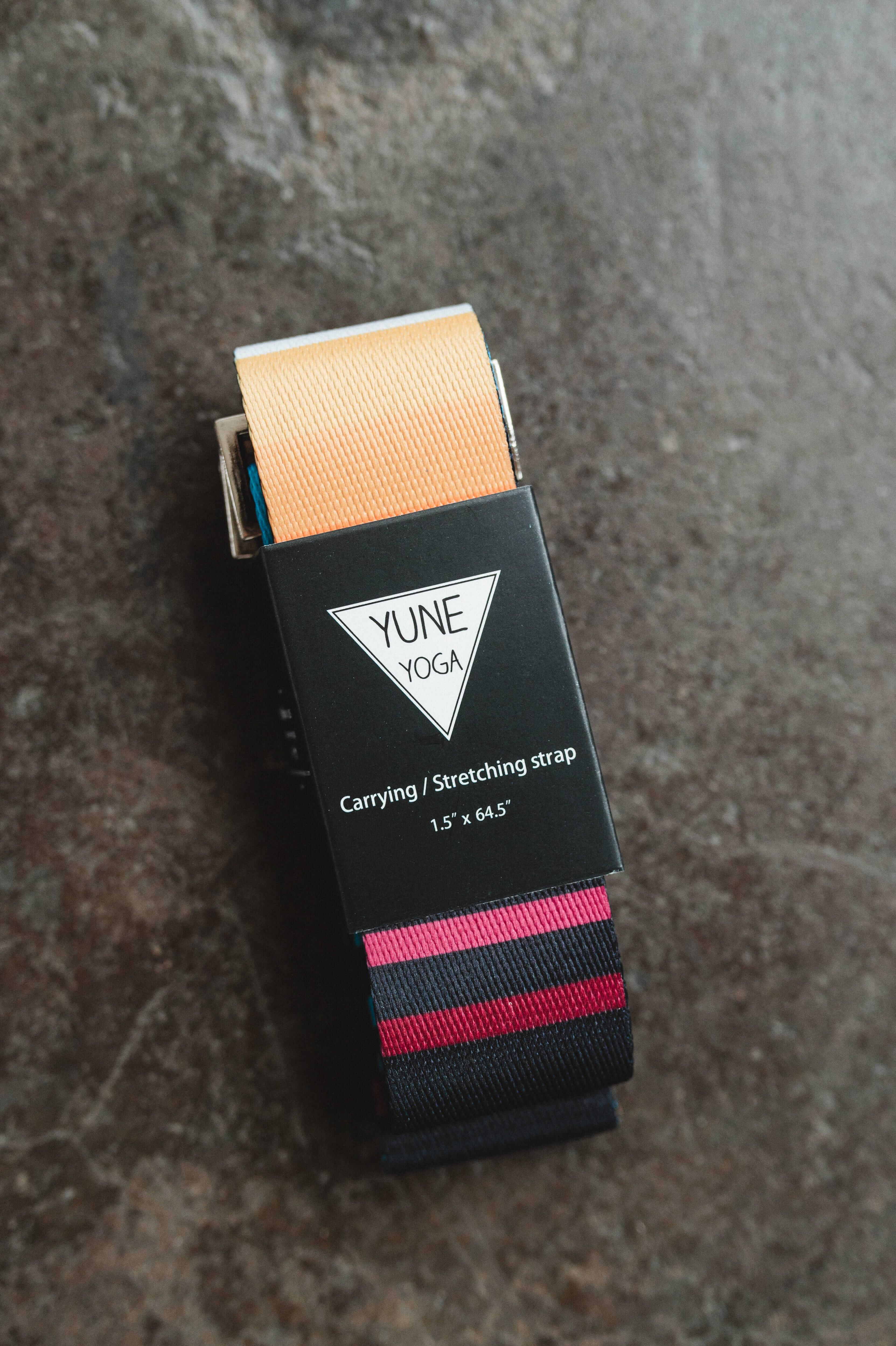 Yune Yoga - Yoga Strap | Stretching Strap | Metal Buckles | Blue | Yune Yoga | The Horatio - Image 6