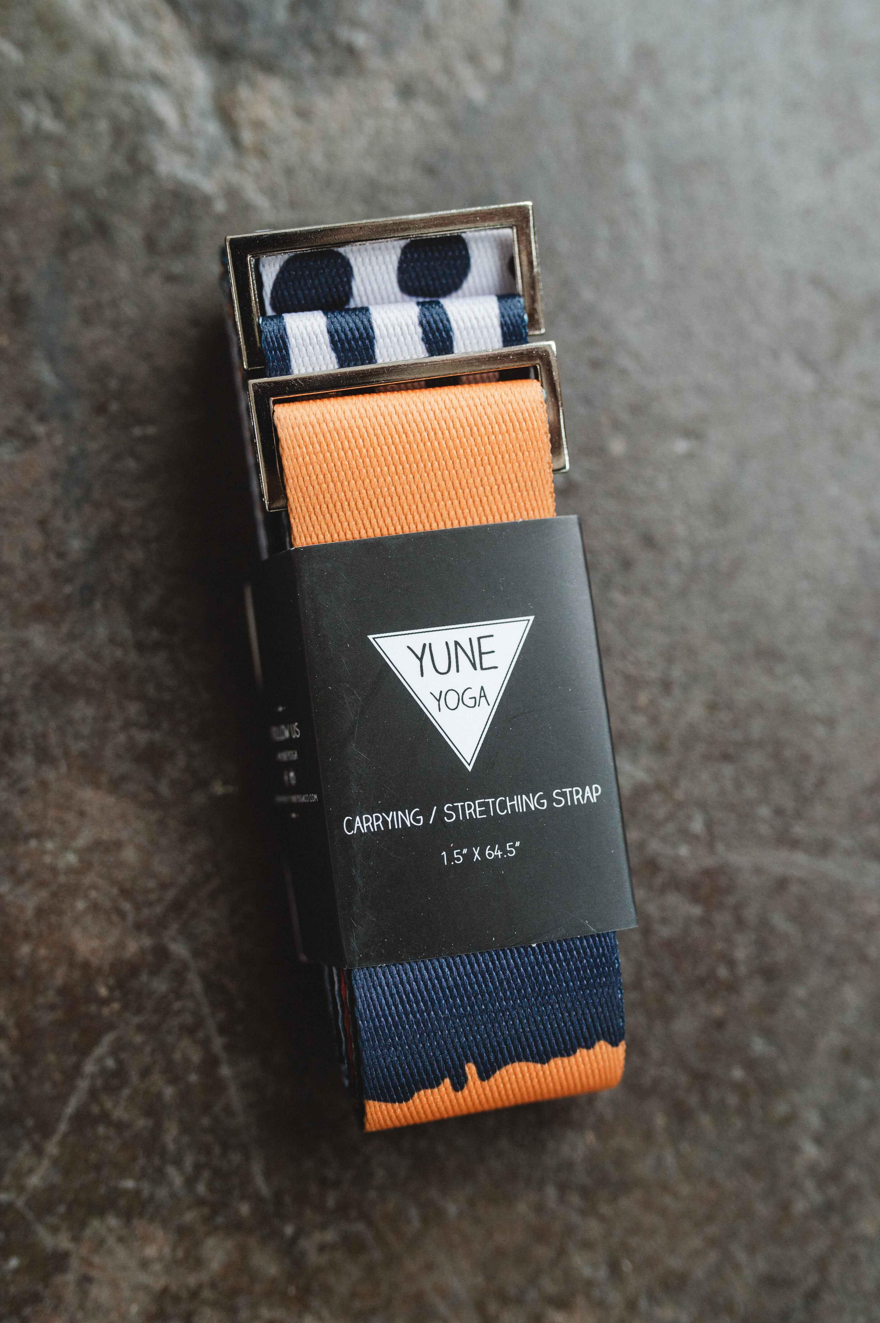 Yune Yoga - Yoga Strap | Stretching Strap | Metal Buckles | Multi Color | Yune Yoga | The Leo - Image 5