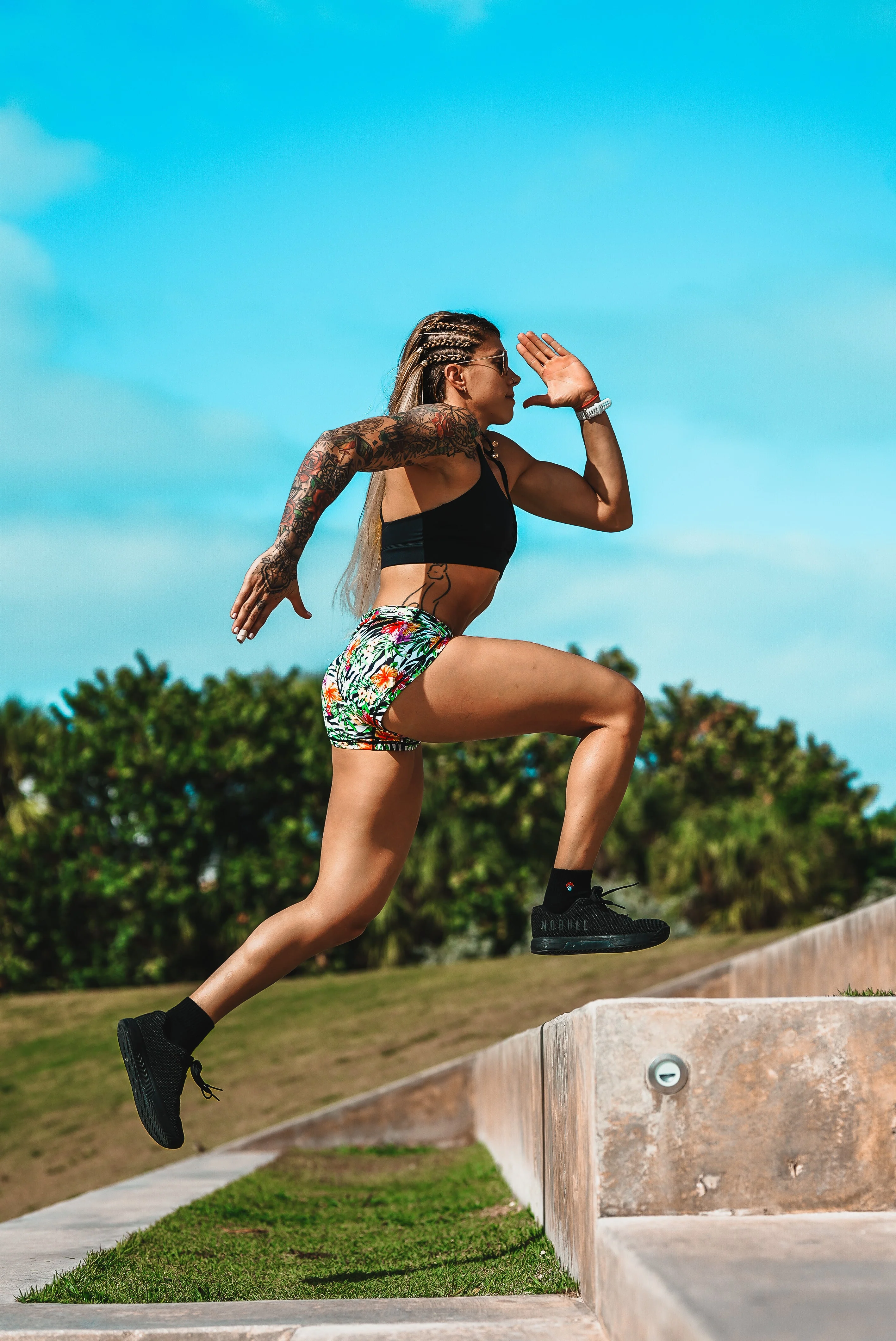 Peachy Athletic - Zeal Blossom Shorts - Image 9